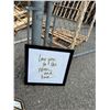 Image 1 : Love you to the moon and back wall hanging