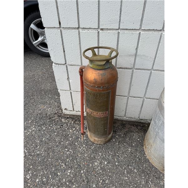 Vintage fire extinguisher