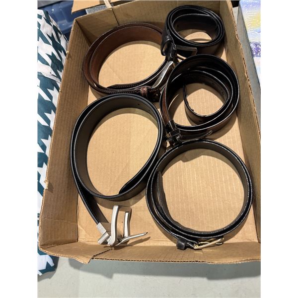 Belts assorted size is 38 and other