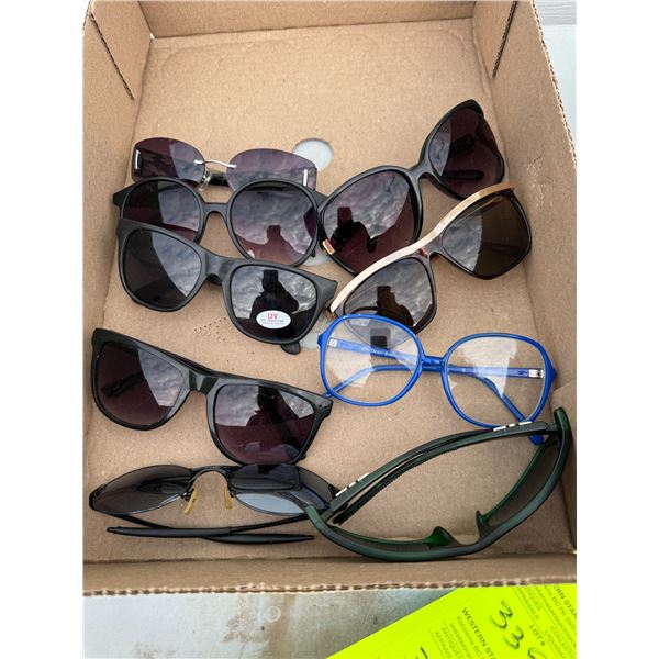 Assorted sunglasses