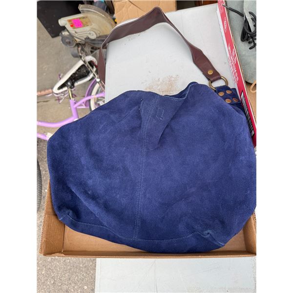 Blue purse