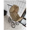 Image 2 : Vintage wicker child's stall pram C1921