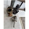 Image 1 : Lot of three vintage carriage lamps
