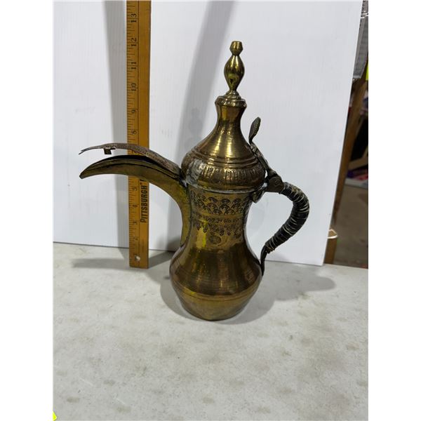 antique brass Dallah