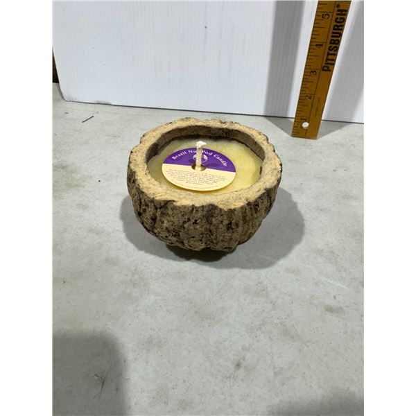 Brazil nut candle the body shop