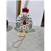 Image 1 : Rooster decor, handcrafted