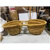 Image 1 : Woven Donkey basket