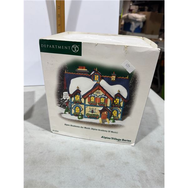 Department 56 Alpine Village series, Alpine Academy of music