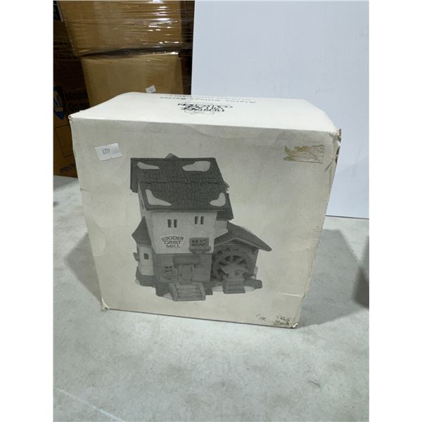 Heritage Village Collection Alpine Village series Stoder grist Mill