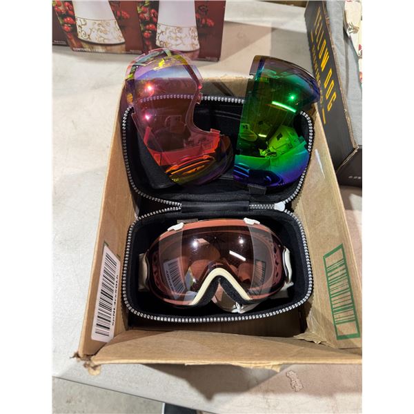 Smith Goggles with exchangeable lenses, Smith