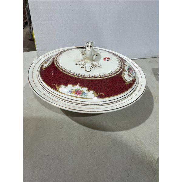 Majestic bowl and lidded made in England