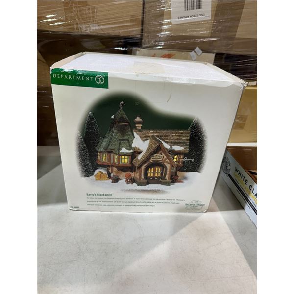 Department 56 BAYLY' blacksmith Dickens Village