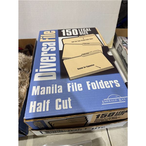 Legal size file folder