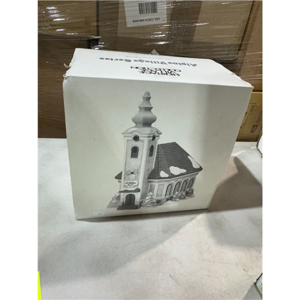 Heritage Village Collection Alpine Village series ST. NIKOLAUS space KIRCHE.