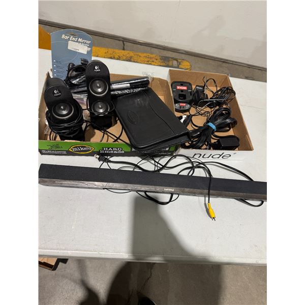 Assorted electronics, etc.