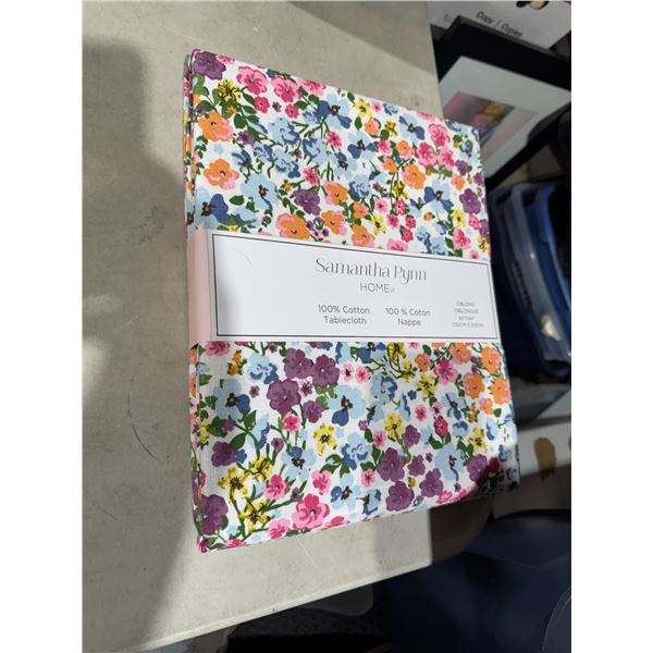 Oblong tablecloth 60" x 84"