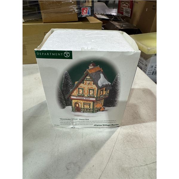 Department 56 Alpine series cheese shop