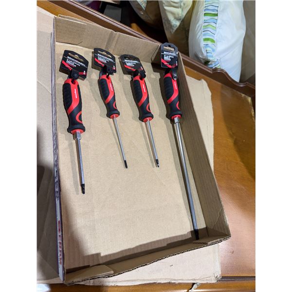 Benchmark square screwdriver set
