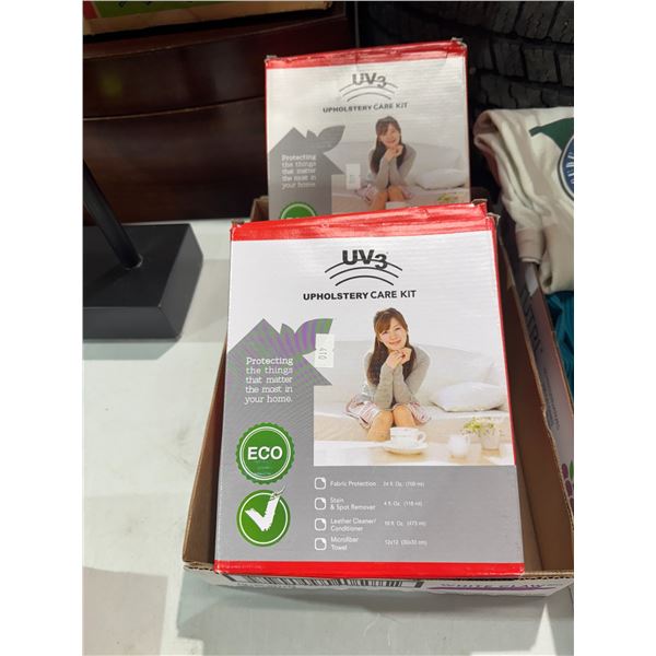 Upholstery care kits