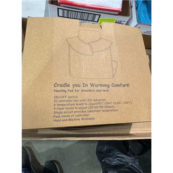 Heating pad for shoulders and neck
