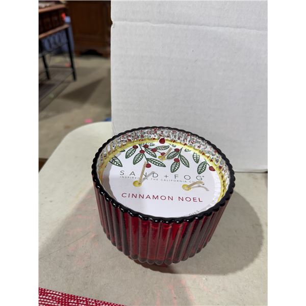 Sand and fog cinnamon Noel candle New