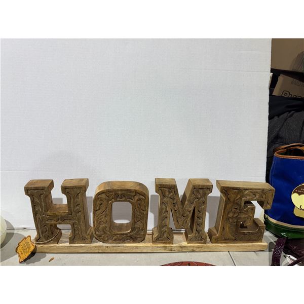 Home sign