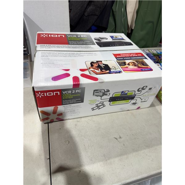 ION  VCR two-piece video conversion system