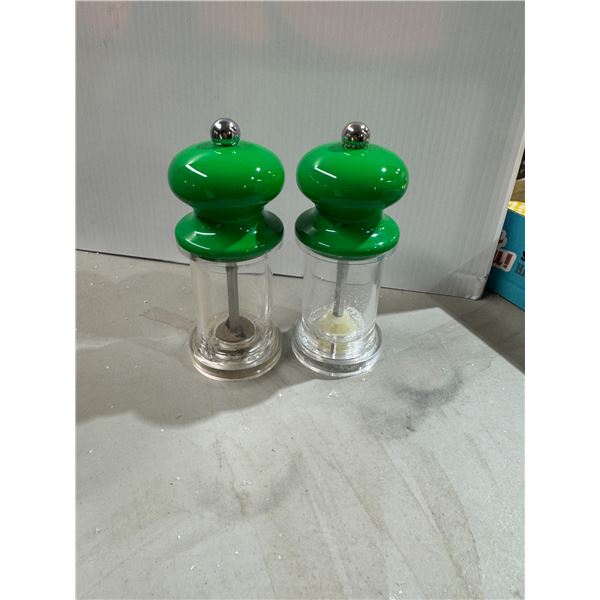 Salt and pepper shakers