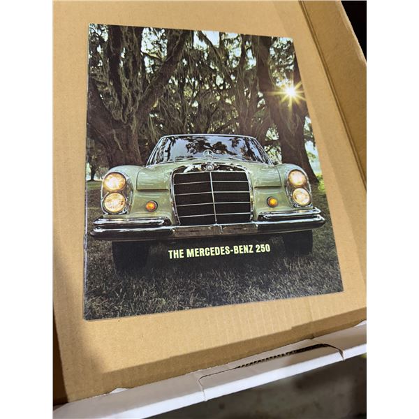 The Mercedes-Benz 250 Vehicle advertising