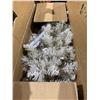 Image 2 : White 4 foot Christmas tree