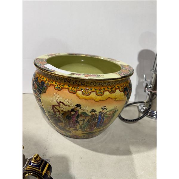 Large 14 inch Satsuma fishbowl