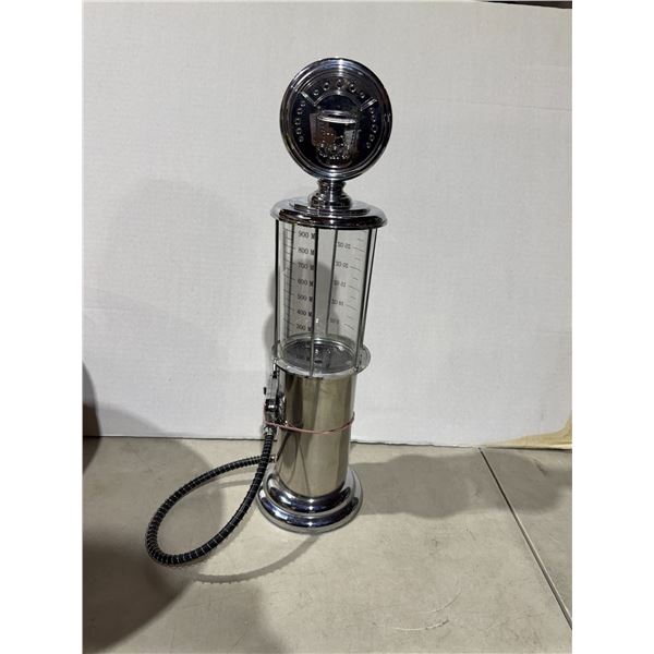 Gas pump, liquor dispenser