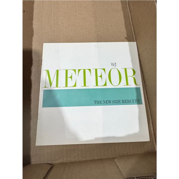 62 meteor Vehicle advertising