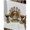 Image 1 : Turkey decor, and candle holders