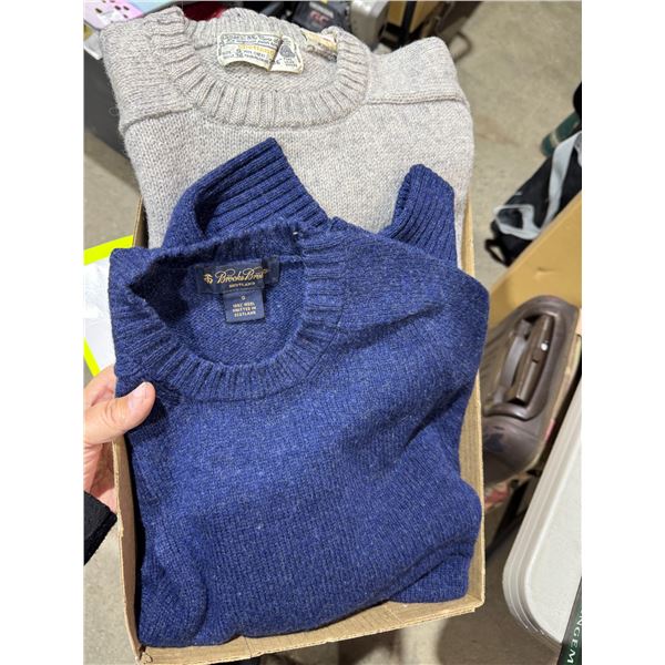 Wool sweaters size small