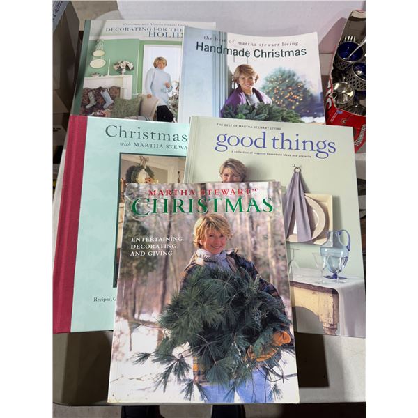 Martha Stewart books and magazine