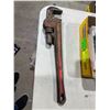 Image 1 : Rigid 18 inch pipe wrench