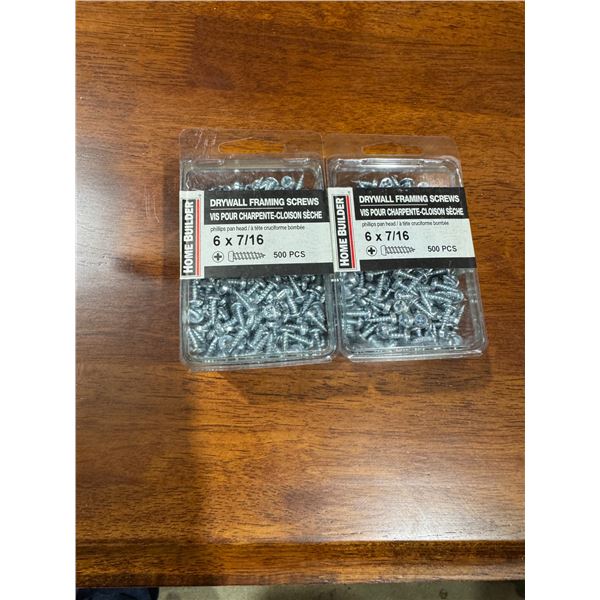 Drywall framing screws