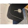 Image 3 : 5.00ct Moissanite brilliant cut ring- Size 7.25