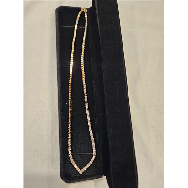 2.5mm princess cut simulated diamond tennis bracelet