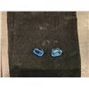 Image 3 : Metallic Blue Flourite pair- Octagon shaped