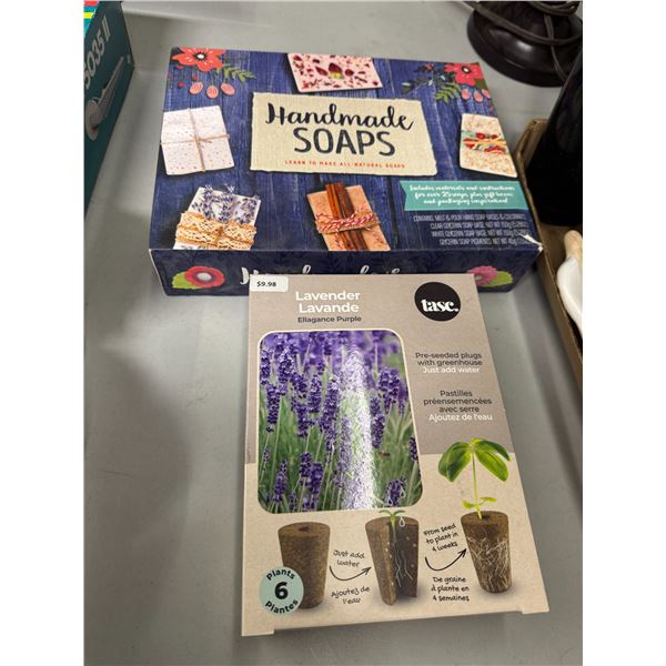 Hand soaps, and lavender