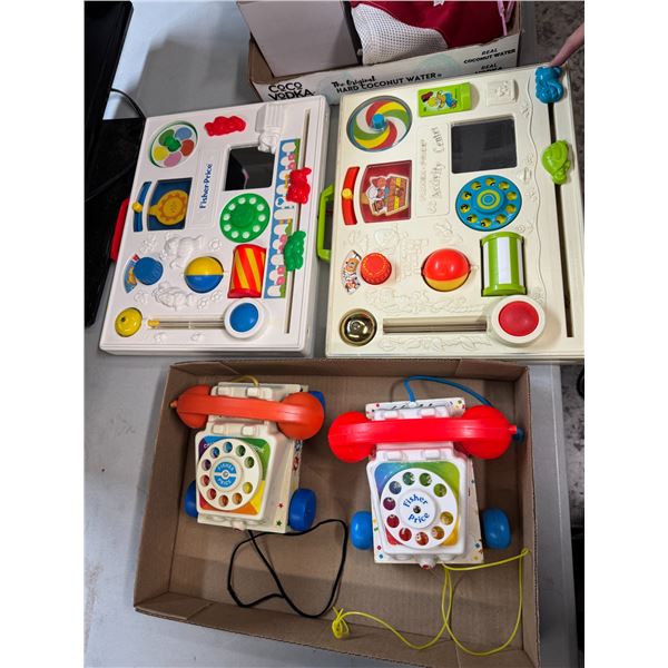 Vintage Fisher-Price toys