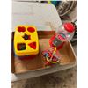 Image 1 : Shape box toy, and bubblegum dispenser