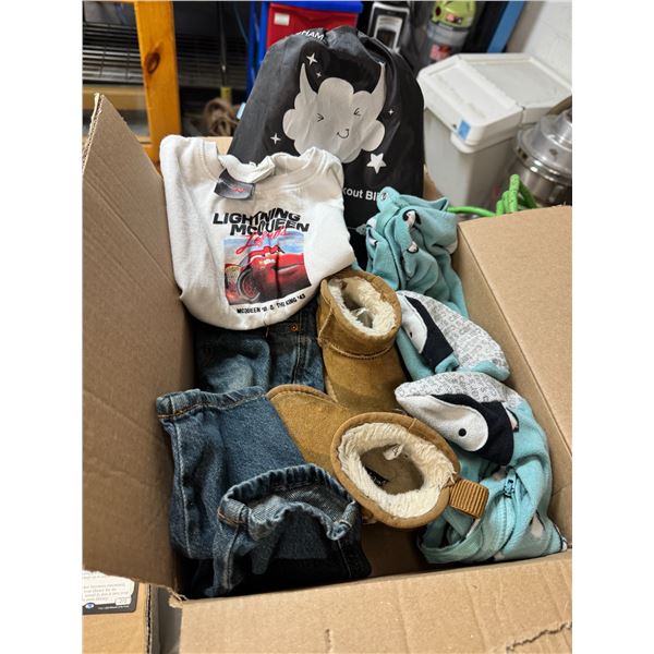 Assorted children's clothing toddler