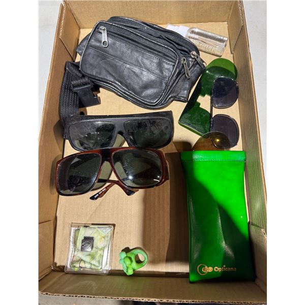 Fanny packs, glasses, etc.