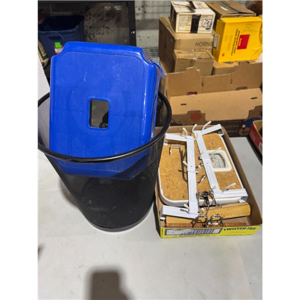 Stool scale and hangers