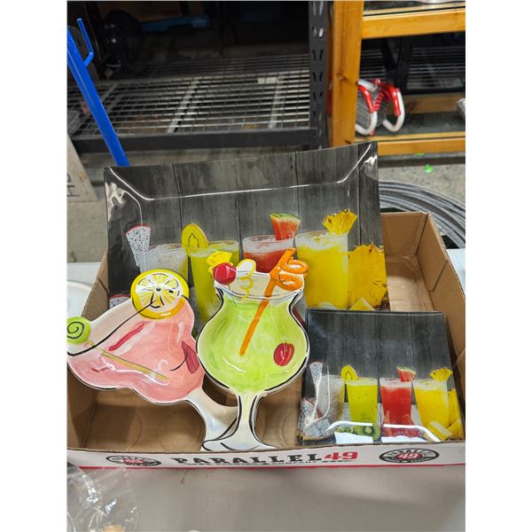 Pampered chef, dishware, serving plates, etc.