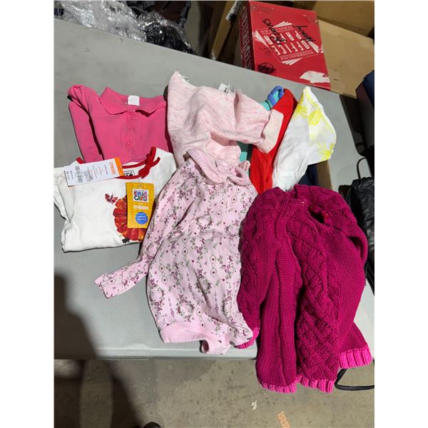 Baby clothing 12 to 18 months