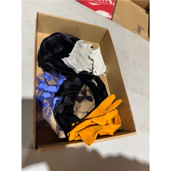 Vintage hats and gloves